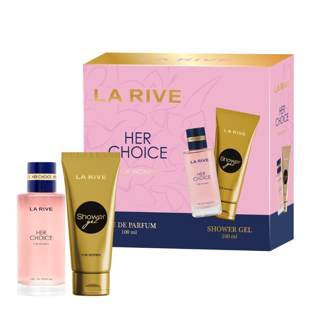 La Rive Her Choice - EDP 100 ml + sprchový gél 100 ml