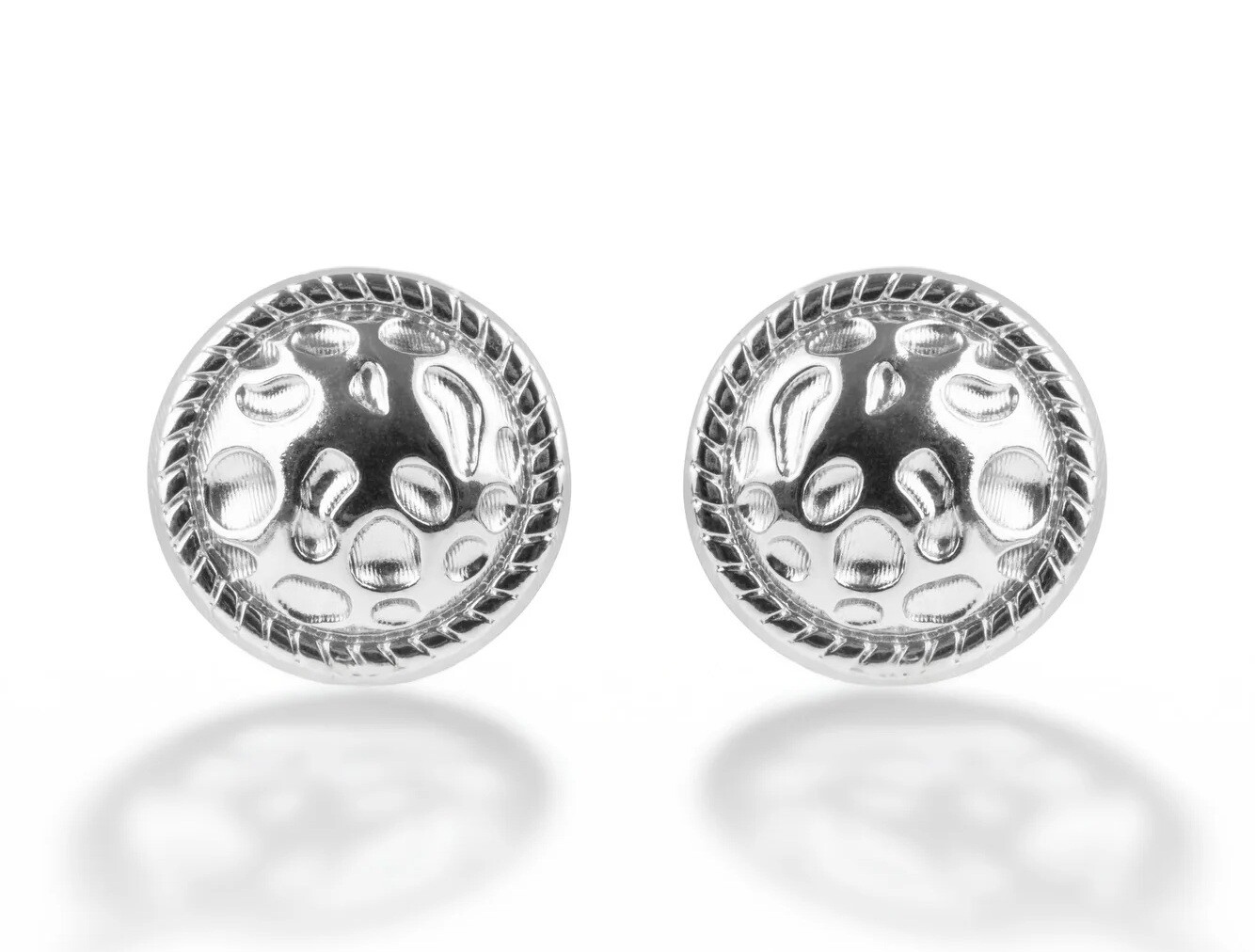 Marc Malone Oceľové náušnice kôstky Halcy MCE250311S