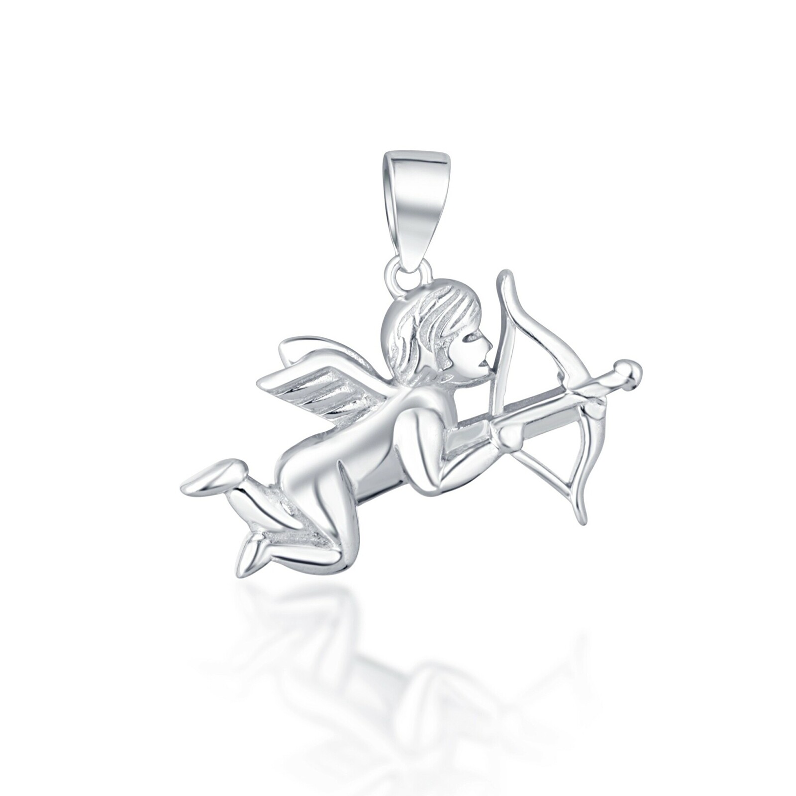 JVD Pôvabný strieborný prívesok Amor SVLP0357XD50000