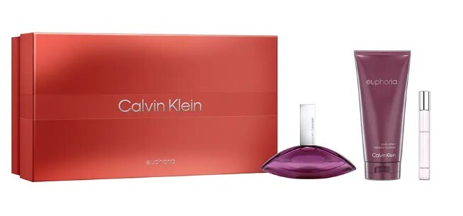Calvin Klein Euphoria - EDP 100 ml + telové mlieko 200 ml + EDP 10 ml