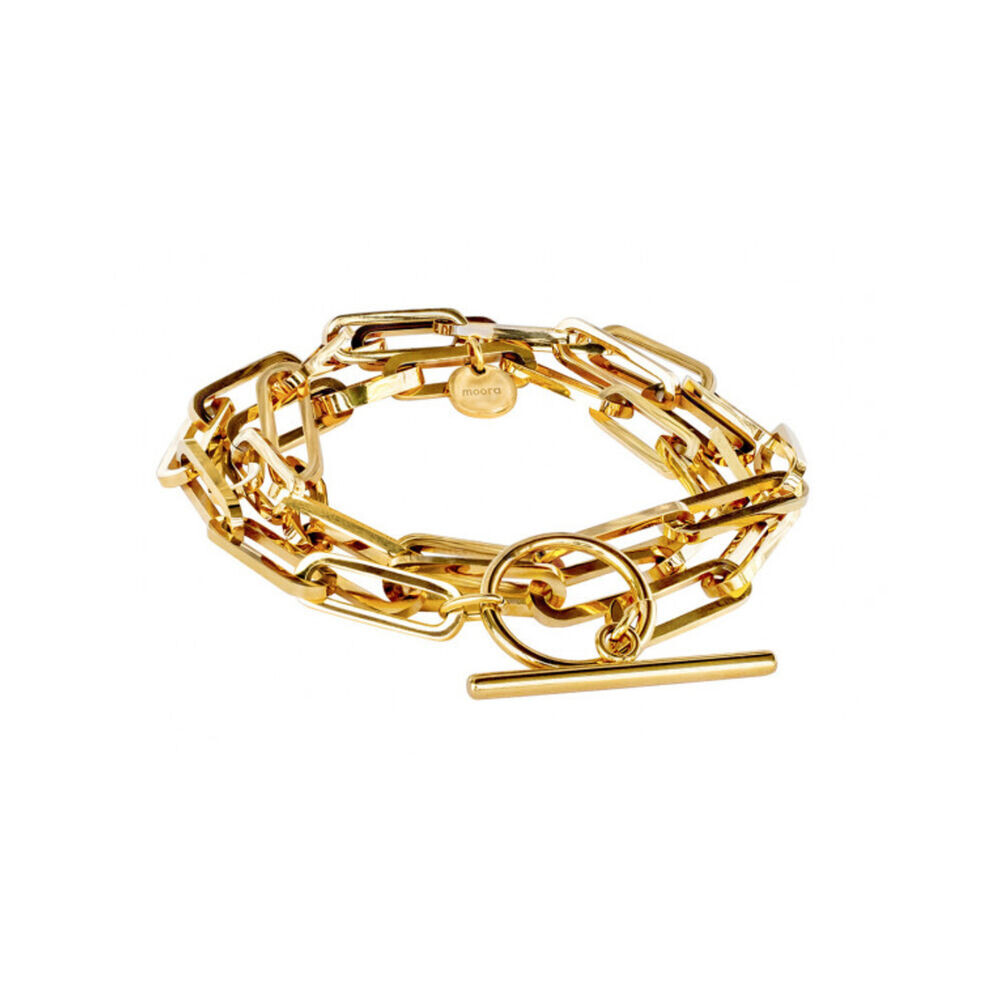 Náramok z chirurgickej ocele pozlátený 18554