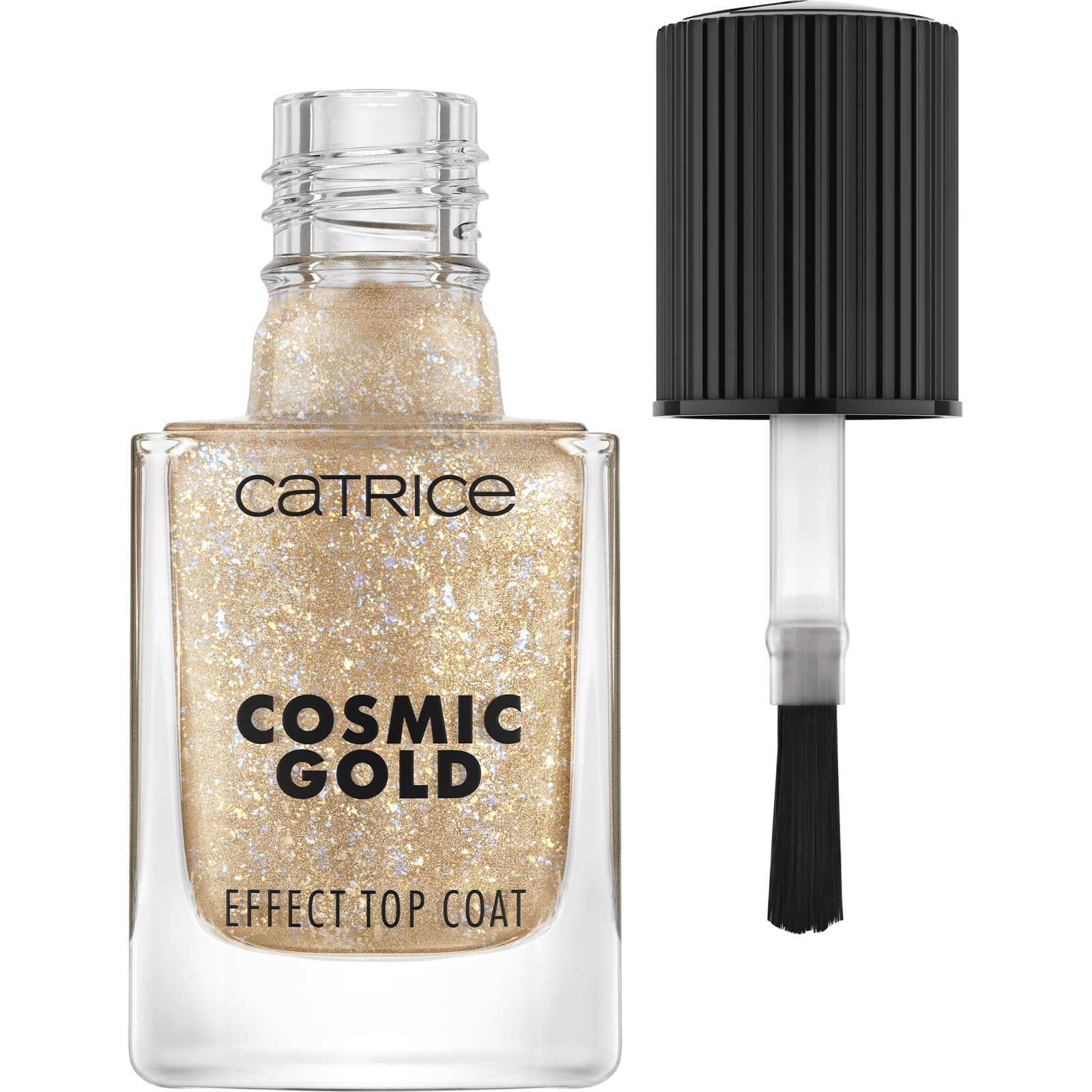 Catrice Krycí lak na nechty Cosmic Gold 030 Celestial Light (Effect Top Coat) 10,5 ml 030 Celestial Light