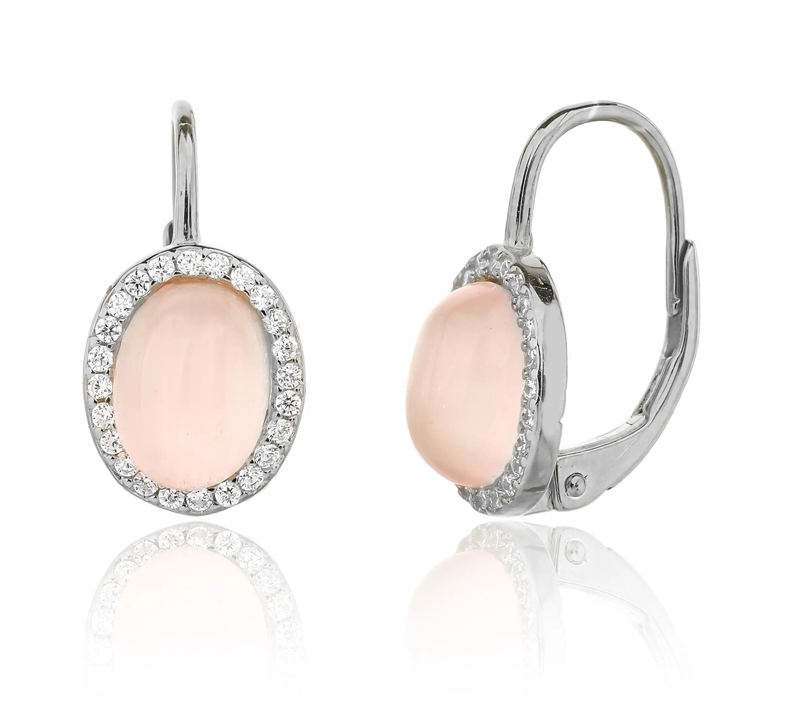 JVD Elegantné strieborné náušnice SVLE3387XJ6BR00