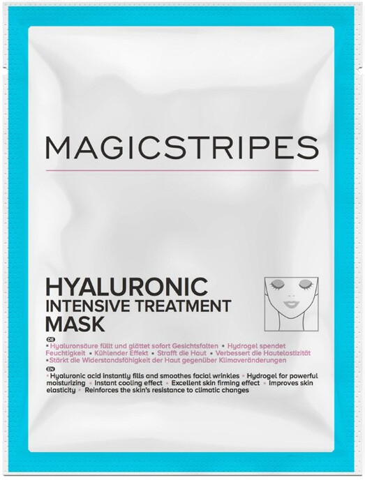 MAGICSTRIPES Hydratačná pleťová maska s kyselinou hyalurónovou (Hyaluronic Intensive Treatment Mask) 1 ks