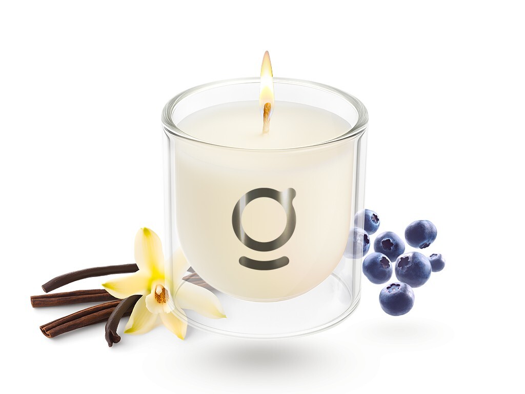 goda Sójová sviečka Gubi čučoriedka & vanilka 200 g