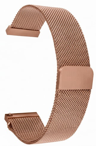 4wrist Milánský tah 16 mm - Rose Gold