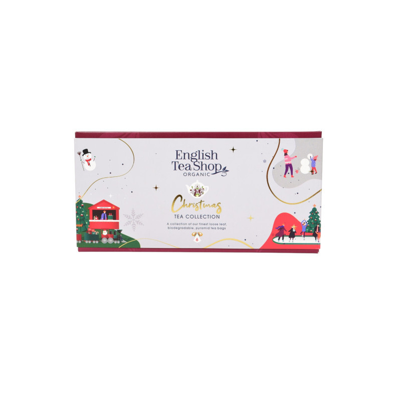 English Tea Shop Vianočný stromček - Kolekcia Biela kúzla BIO 6 pyramídok