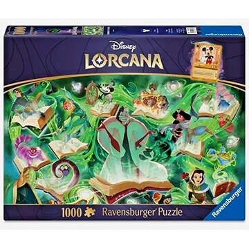 Ravensburger 120016236 Disney Lorcana – Glimmers of the Realm: Smaragd