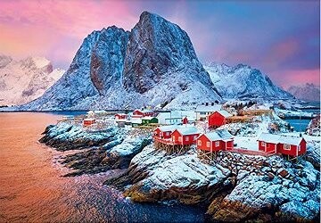 Clementoni Dedina Hamnoy 500 dielikov