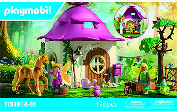 Playmobil 71838 Útulný príbytok pre víly so zlatým jednorožcom