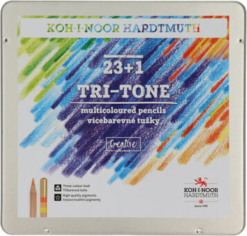 Koh-i-noor Súprava farebných ceruziek MAGIC, 23 + 1 ks
