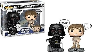 Funko Pop! Star Wars Darth Vader & Luke Skywalker 2 Pack