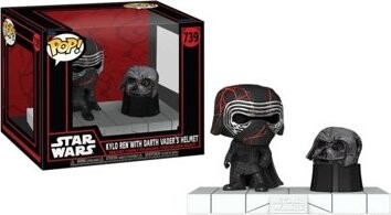 Funko Pop! Star Wars Dark Side Kylo Ren with Darth Vader' s Helmet