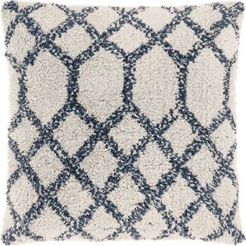 TEXTILOMANIE Dekoračný vankúšik Melanie 45 × 45 cm, modrý