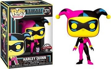 Funko POP Heroes: DC – Harley Quinn(Black Light glow) special edition (371)