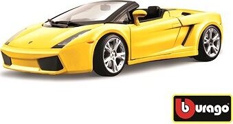 Bburago Lamborghini Gallardo Spyder metalíza žltá 1:18