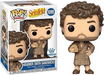 Funko Pop! Television Seinfeld Kramer with sandwich 1095
