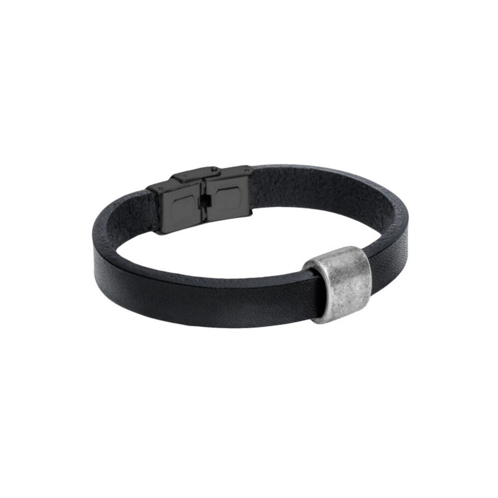 Choker náhrdelník s matným kovovým prvkom 18504