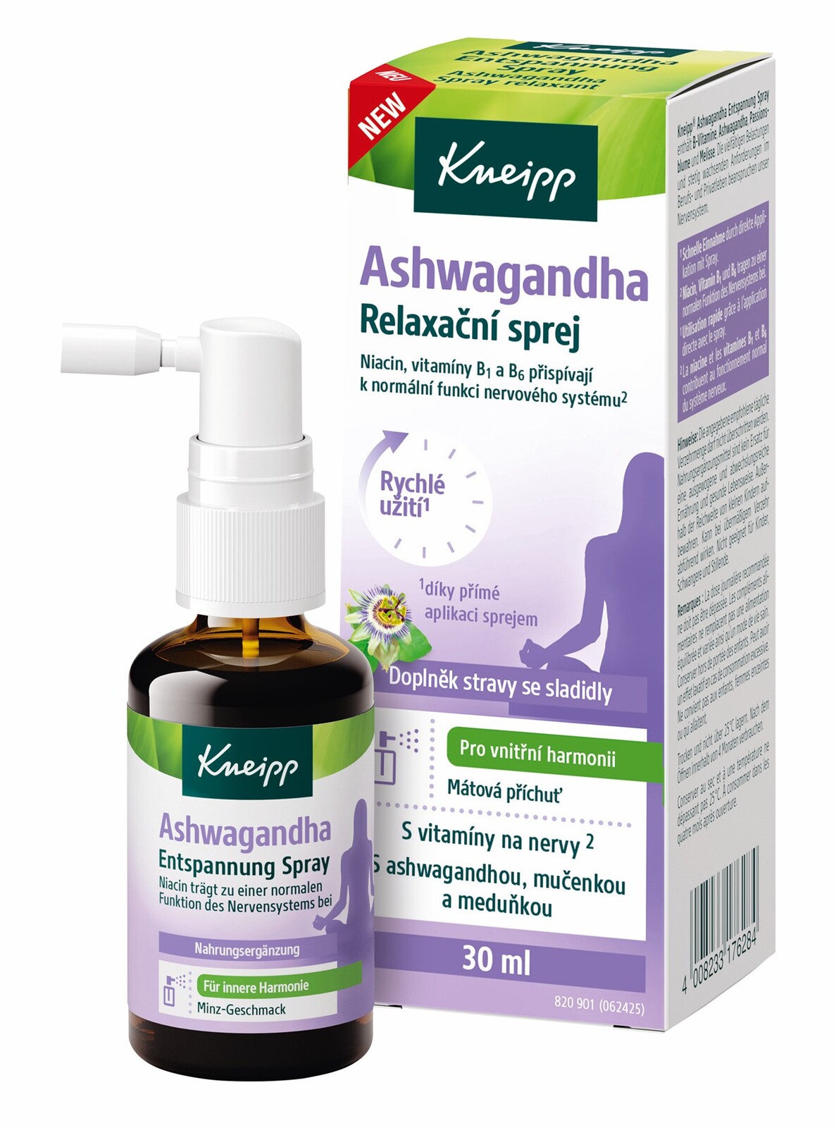 Kneipp Relaxačný sprej Ashwagandha 30 ml