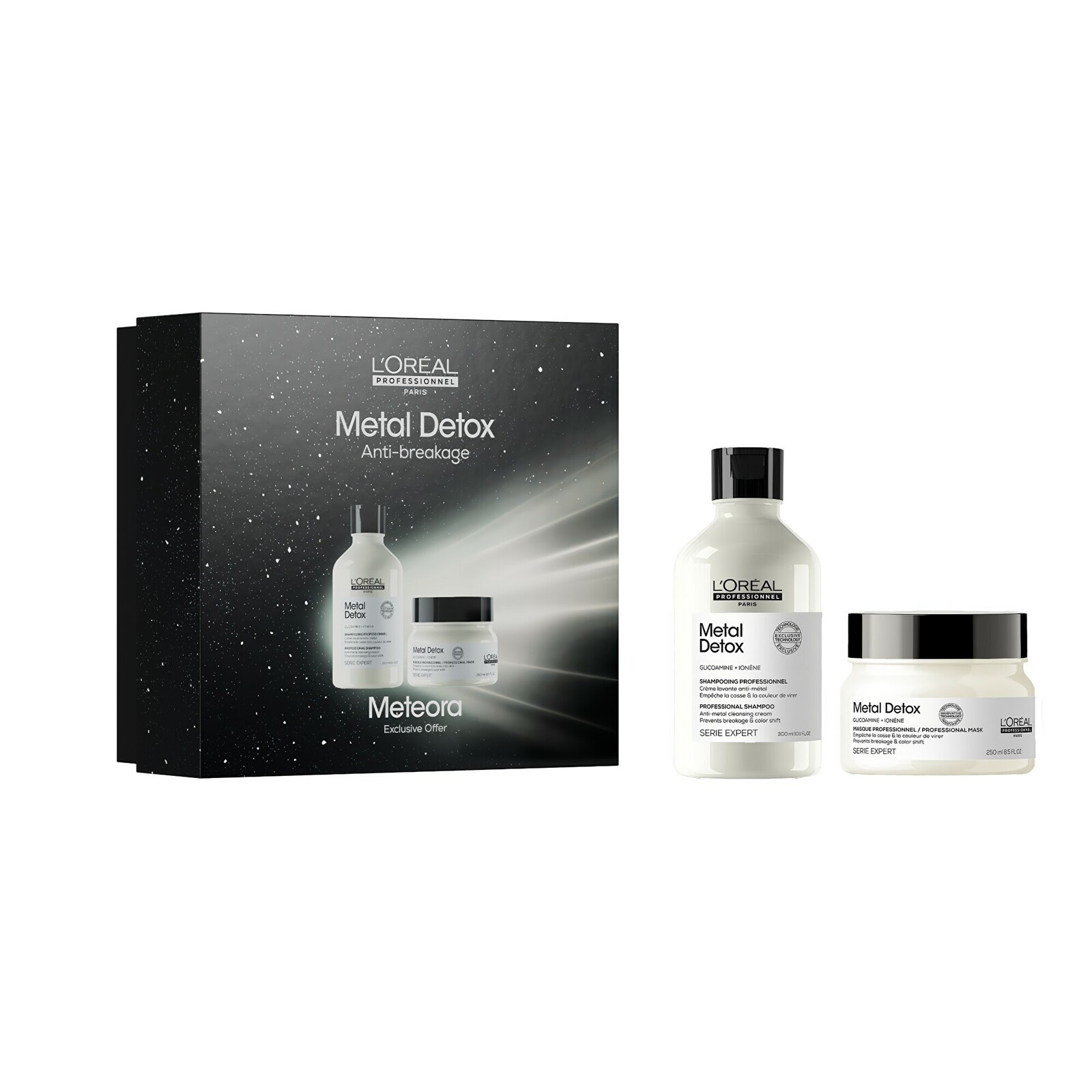 L'Oréal Professionnel Darčeková sada starostlivosti o vlasy Metal Detox
