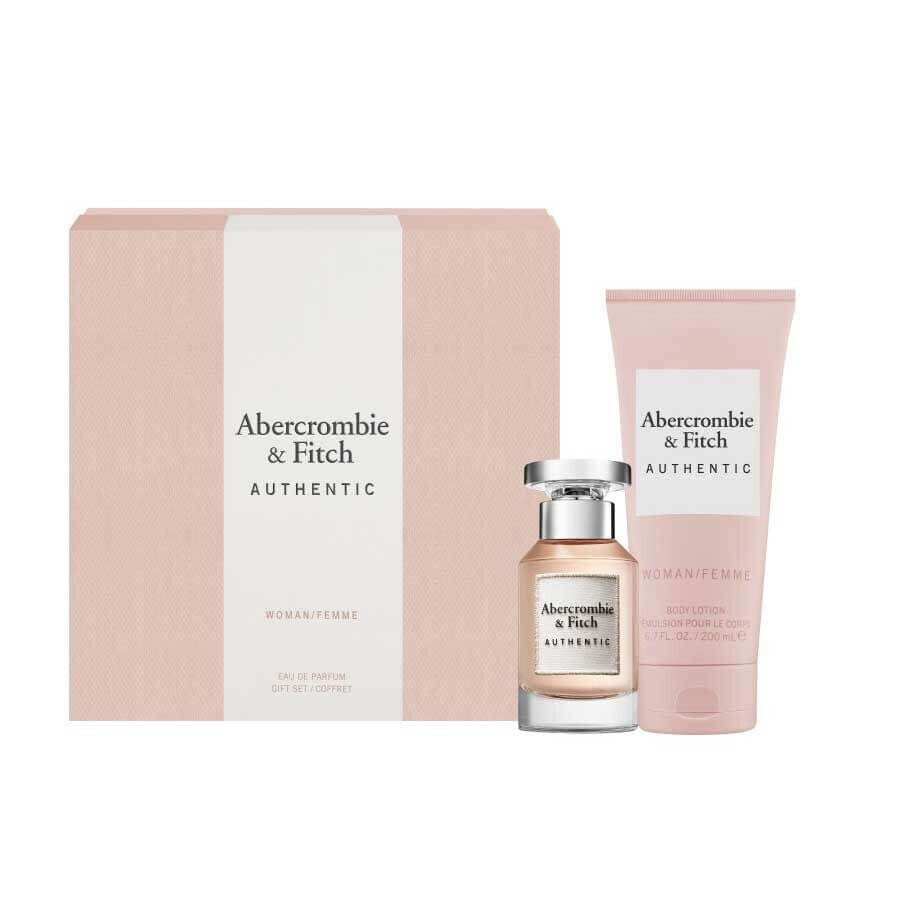 Abercrombie & Fitch Authentic Woman - EDP 50 ml + telové mlieko 200 ml