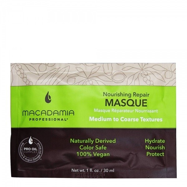 Macadamia Vyživujúca maska na vlasy s hydratačným účinkom Nourishing Repair (Masque) 30 ml
