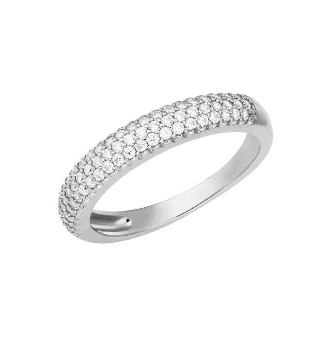 Preciosa Trblietavý strieborný prsteň Marielle Royal Lagoon 5445 00 53 mm