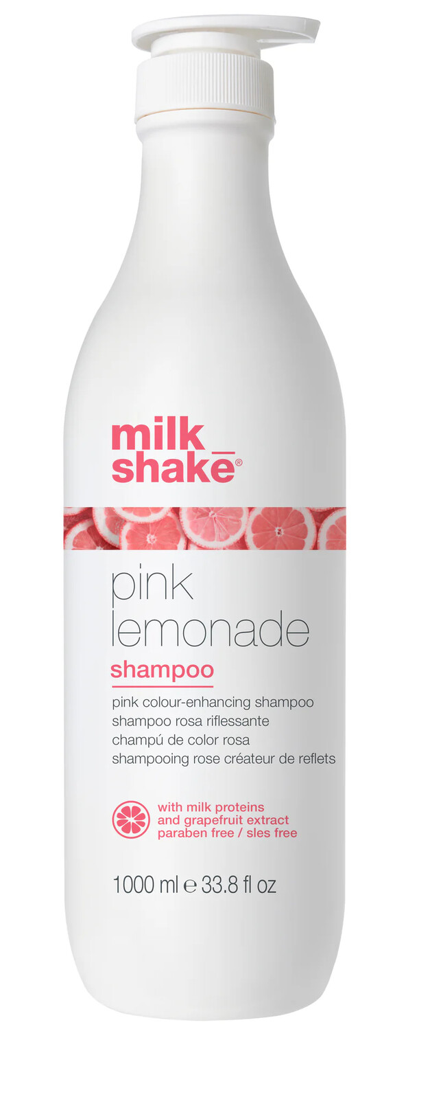Milk Shake Šampón pre blond a zosvetlené vlasy Pink Lemonade (Shampoo) 1000 ml