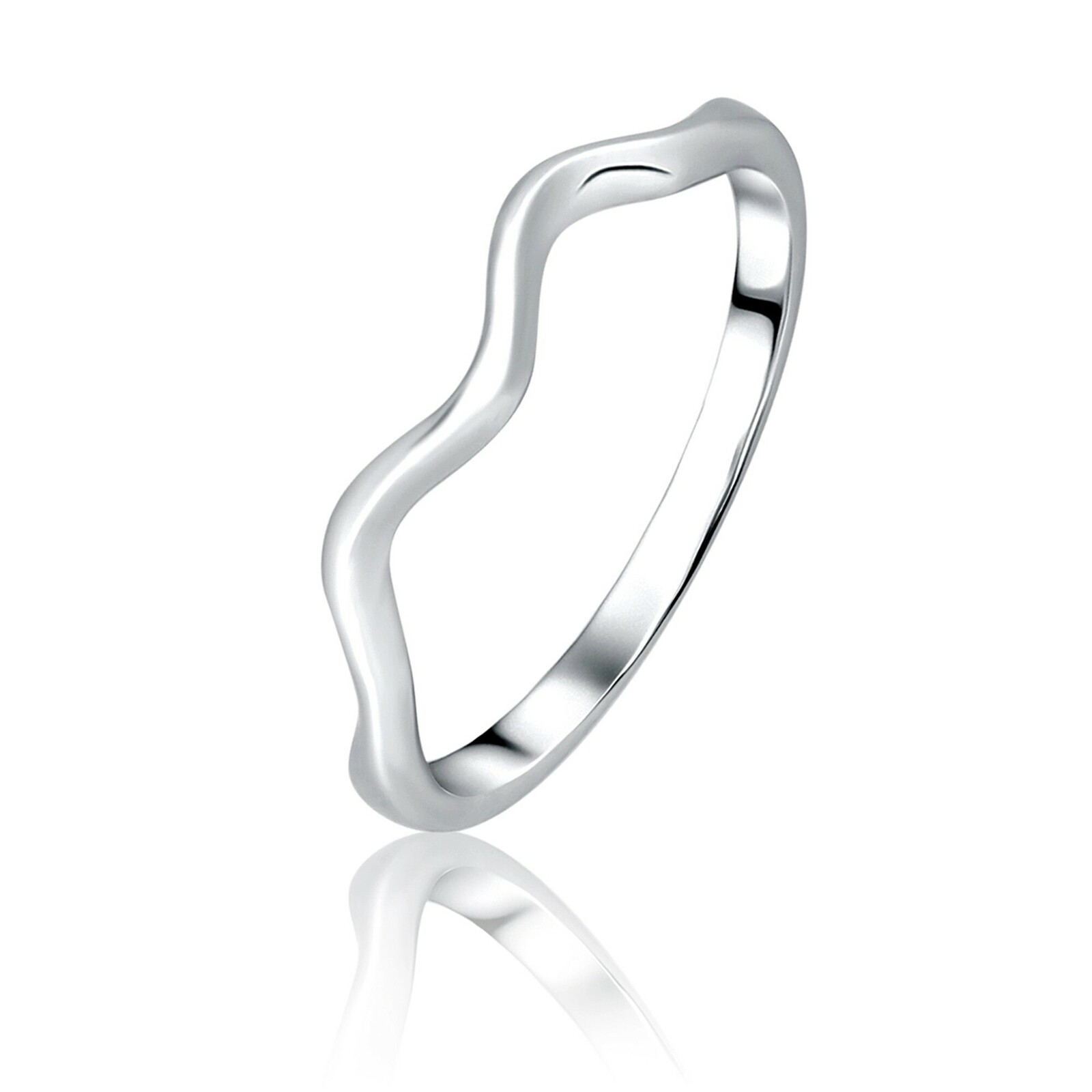 JVD Minimalistický strieborný prsteň SVLR1275X8600 52 mm