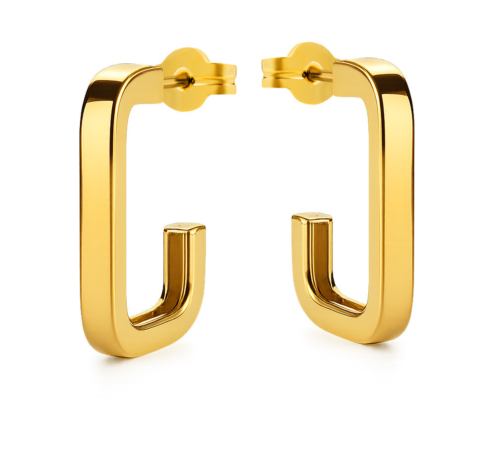 Brilio Moderné náušnice zo žltého zlata 14/508.271/3