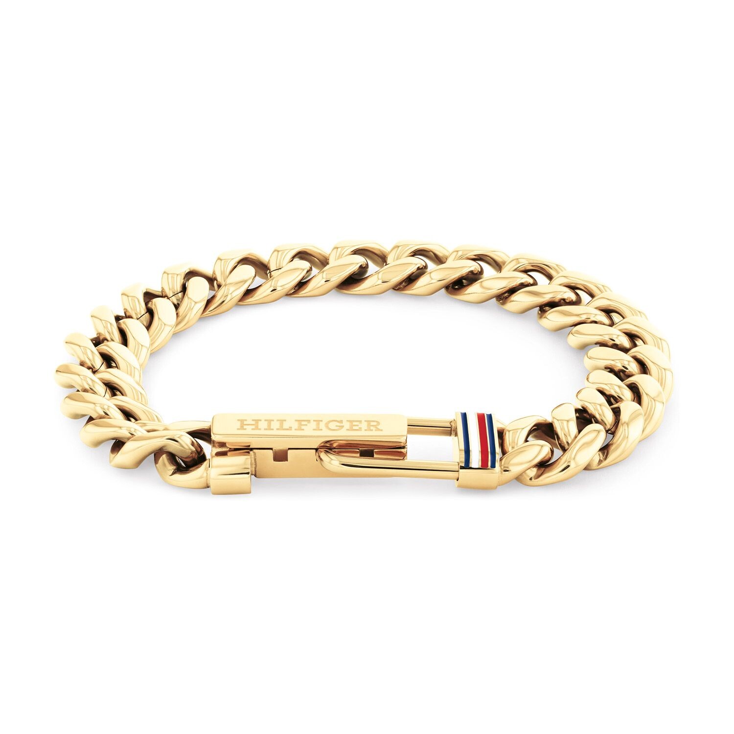 Tommy Hilfiger Pozlátený štýlový náramok pre mužov 2790665