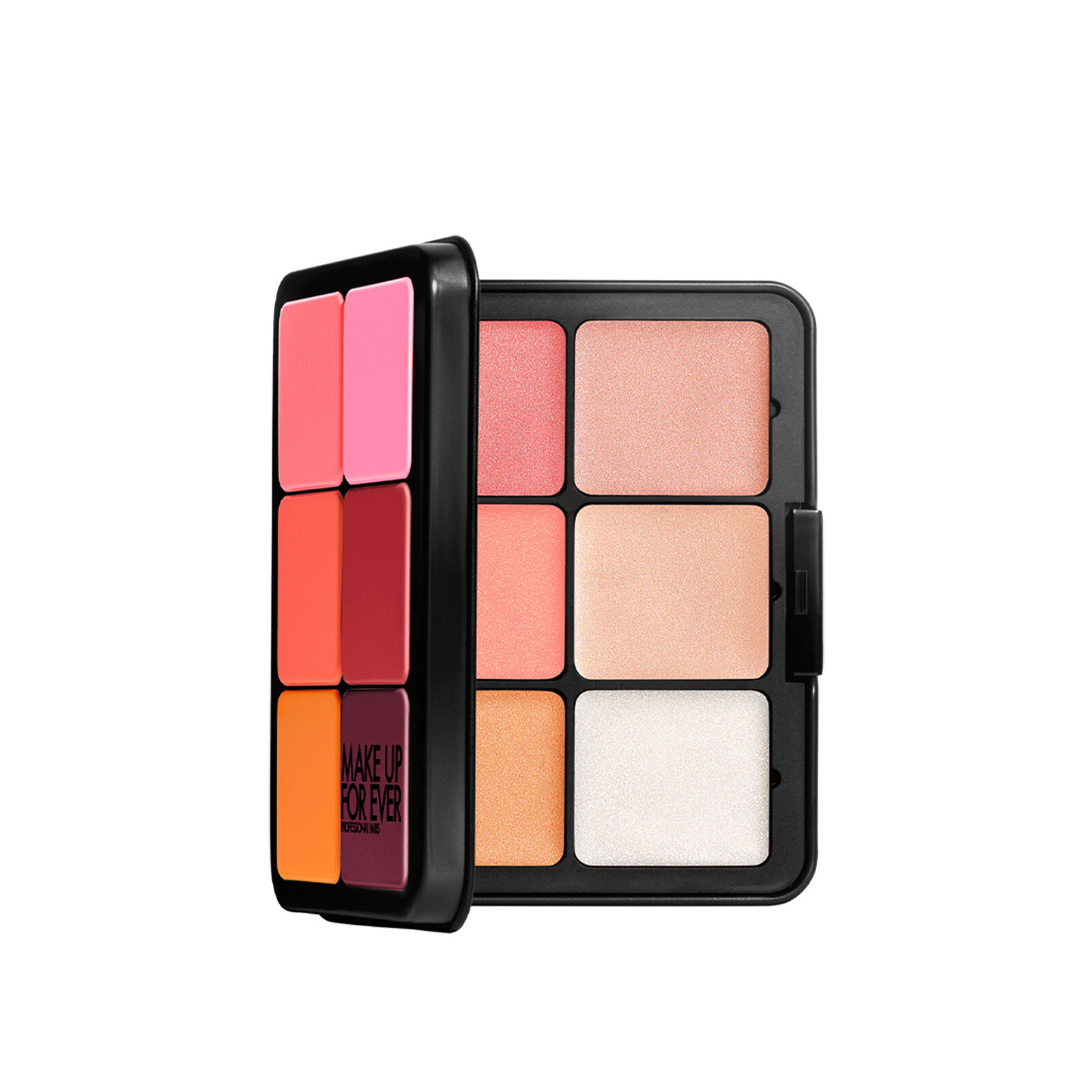 Make Up For Ever Paletka na tvár HD Skin (Blush & Glow Palette) 25,2 g