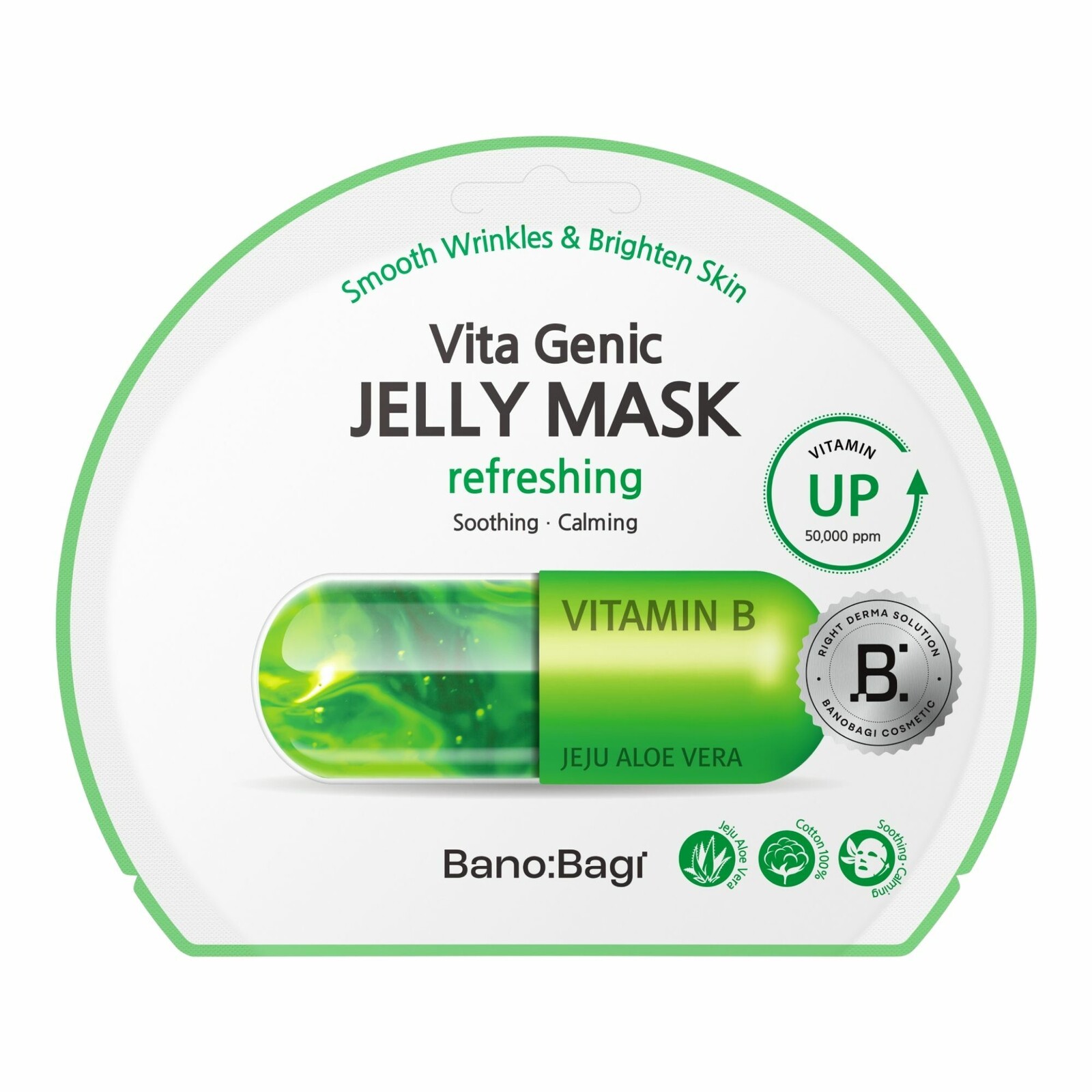 BANOBAGI Osviežujúca a upokojujúca pleťová maska Vita Genic Refreshing (Jelly Mask) 30 g