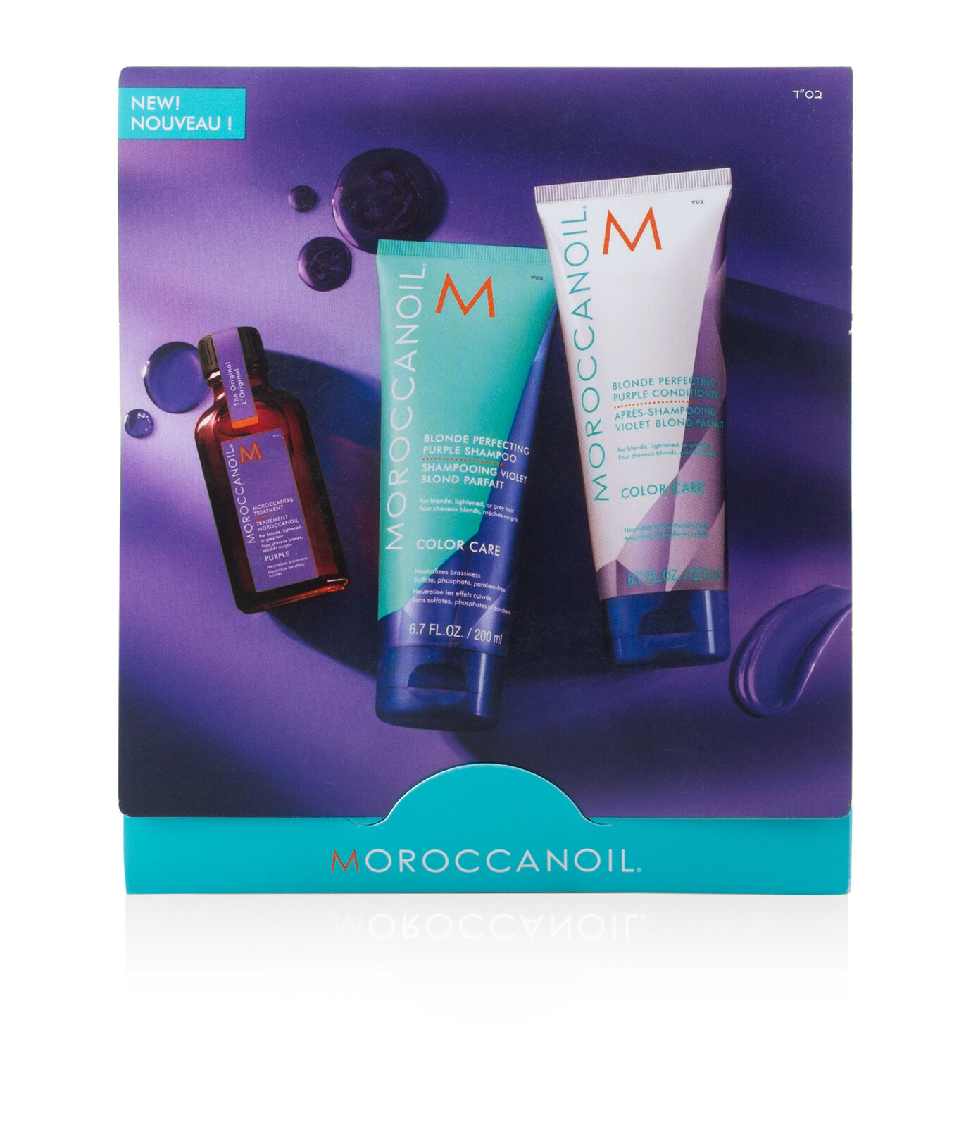 Moroccanoil Darčeková sada Travel Color Care Purple