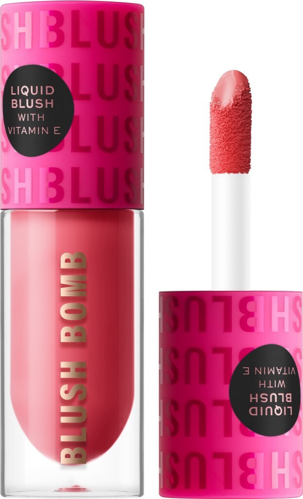 Revolution Krémová lícenka Blush Bomb (Cream Blusher) 4,6 ml Savage Coral