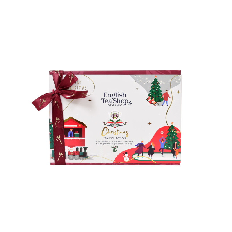 English Tea Shop Vianočné čaje - Biela kúzla BIO 12 pyramídok