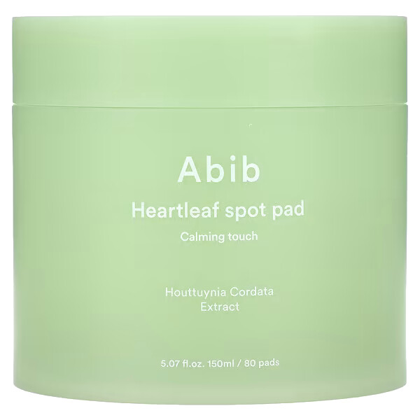 Abib Upokojujúce tonizačné tampóny Calming Touch (Heartleaf Spot Pad) 80 ks