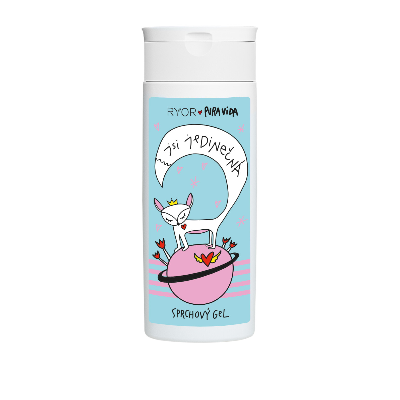 RYOR Sprchový gél 3 v 1 Citrus Spirit Si jedinečná 200 ml