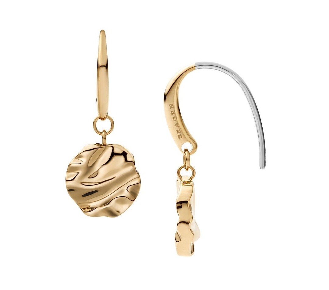 Skagen Moderné visiace náušnice z ocele Moderne Stak SKJ1883710