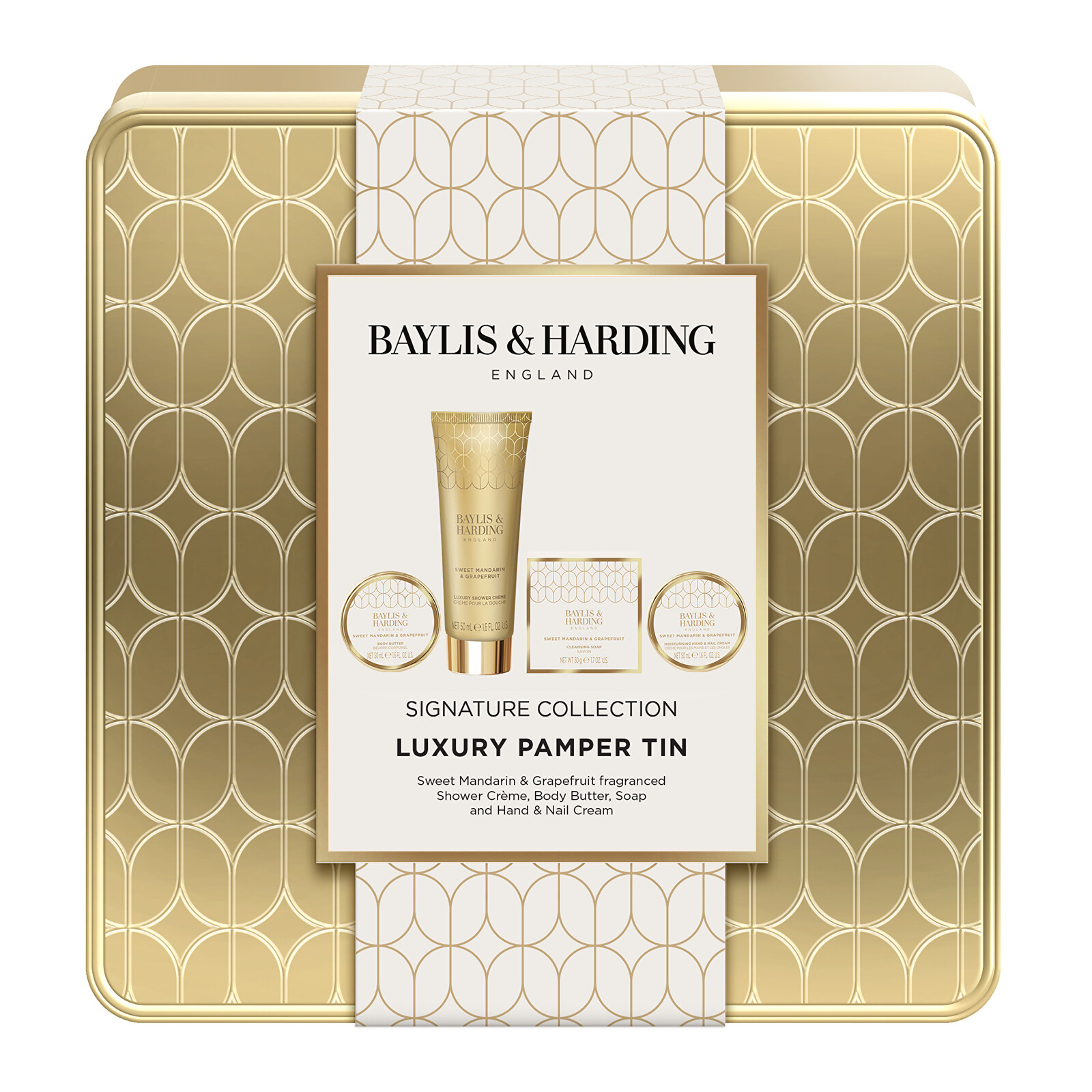 Baylis & Harding Darčeková sada Mandarínka & Grapefruit Kit 4 ks