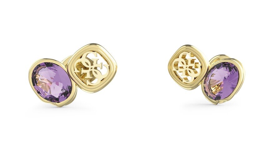 Guess Fashion pozlátené kôstky Mamounia JUBE05572JWYGMCT/U