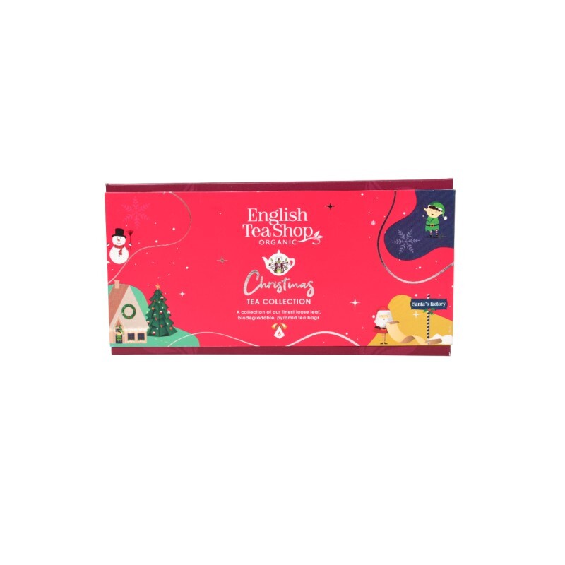 English Tea Shop Vianočný stromček - Kolekcia Červená kúzla BIO 6 pyramídok