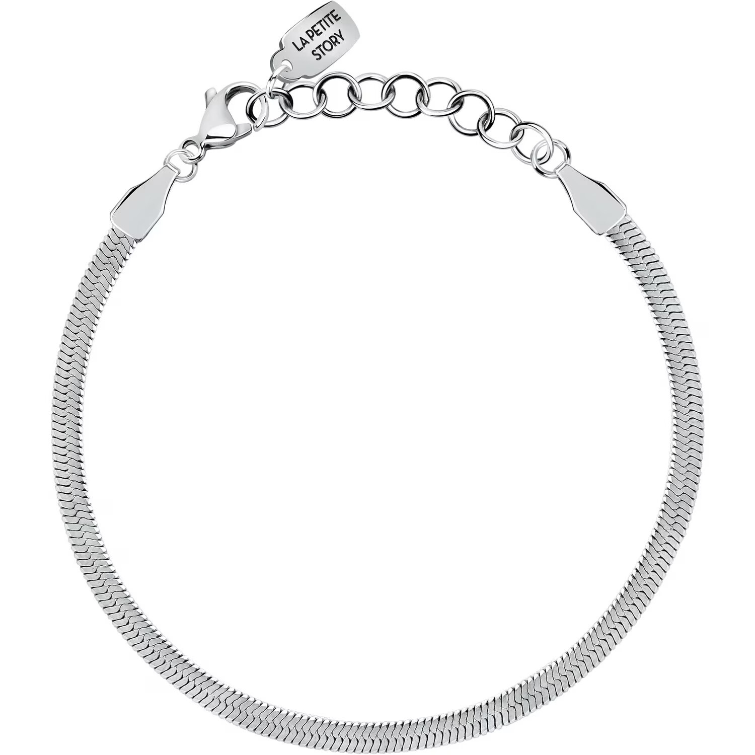 La Petite Story Elegantný oceľový náramok Hádok Friendship LPS05ARR123