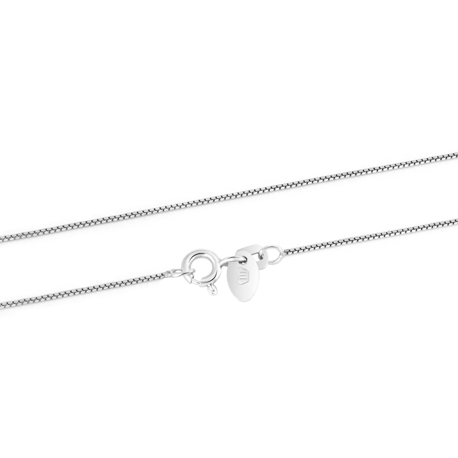 Beneto Exclusive Moderná strieborná retiazka Kocka/Venezia AGS1082 CH 50 cm