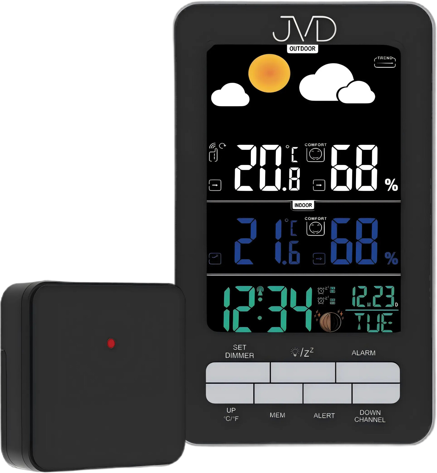 JVD Rádiovo riadená meteorologická stanica RB6687.1