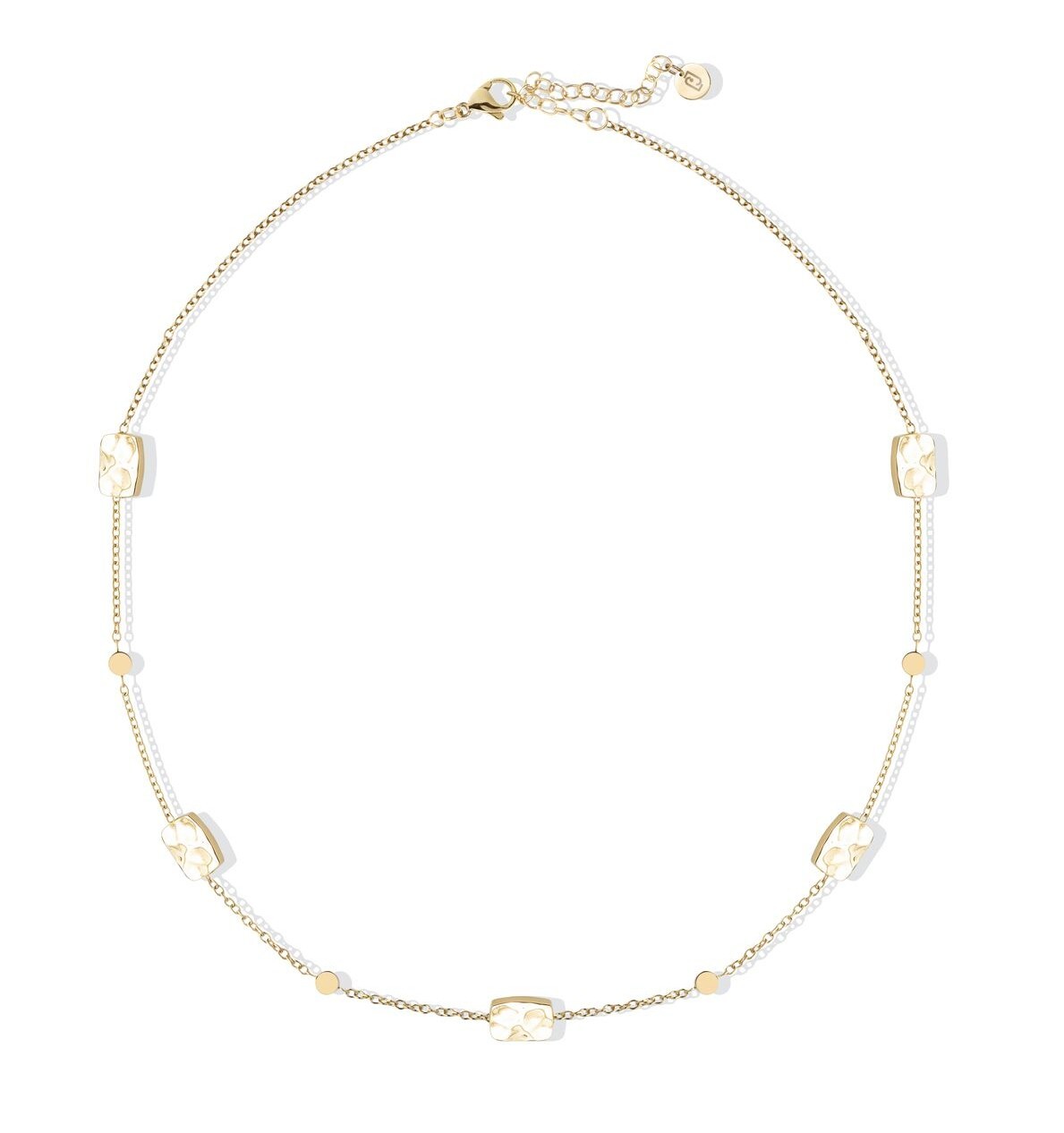 Liu Jo Originálny pozlátený náhrdelník LJ2870