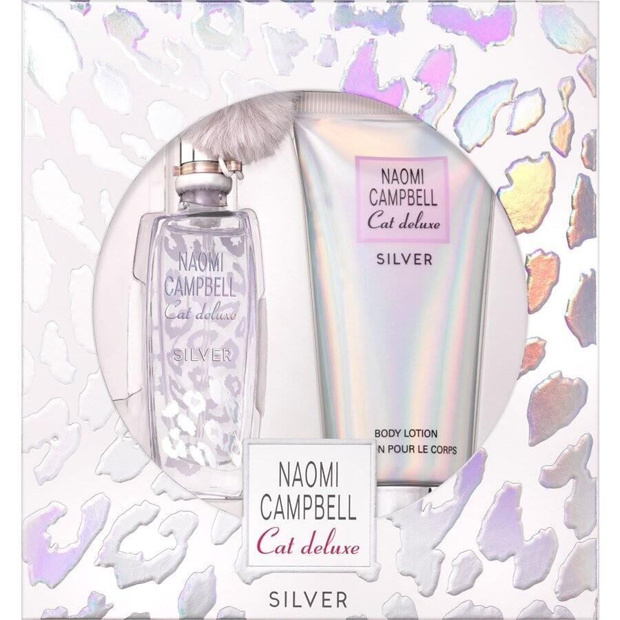 Naomi Campbell Cat Deluxe Silver – EDT 15 ml + telové mlieko 50 ml