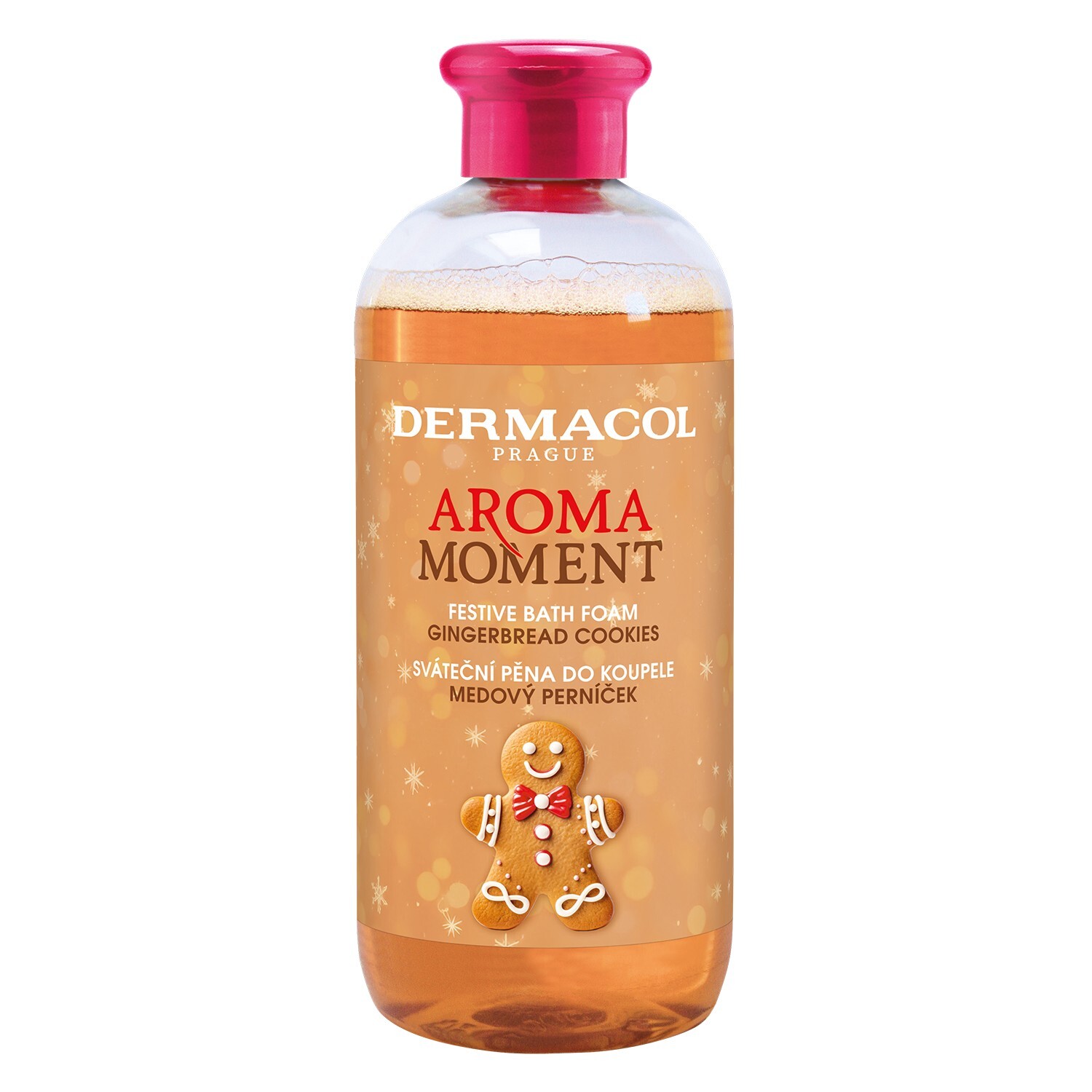 Dermacol Pena do kúpeľa Medový perníček Aroma Moment (Festive Bath Foam) 500 ml