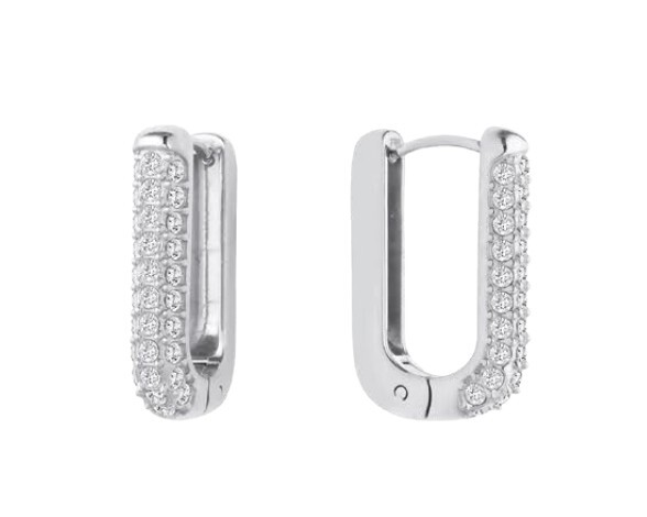 Liu Jo Štýlové oválne náušnice LJ3000