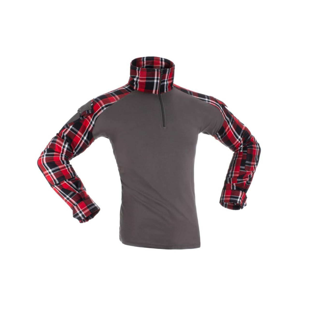 Taktická košeľa Invader Gear Combat Flannel - červená, XL